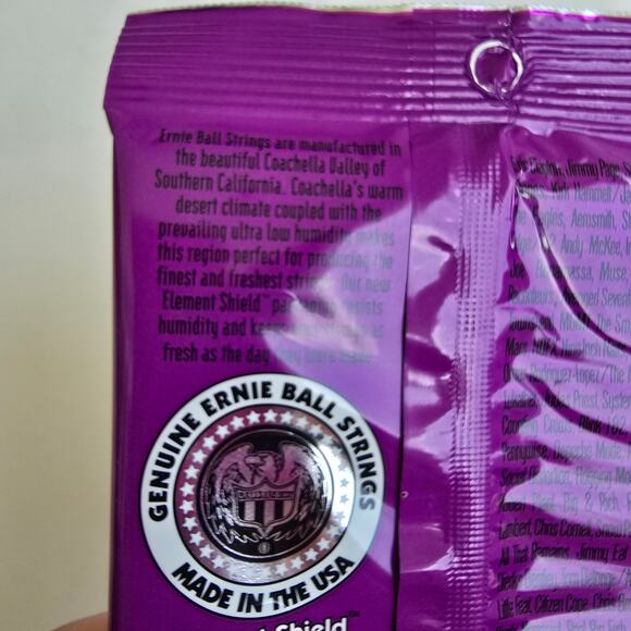 Ernie Ball 2220 Power Slinky Nickel Electric Guitar Strings for Rock Blues 11-48 - Picture 3 of 5